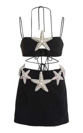 Starfish Cutout Cady Mini Dress By David Koma | Moda Operandi