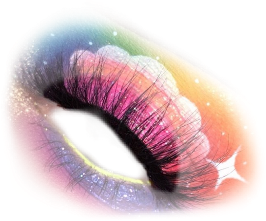 makeup lashes eyeshadow - Sticker by stylestickers