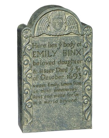 Emily Binx tombstone