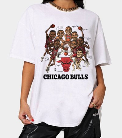 chicago bulls graphic tee