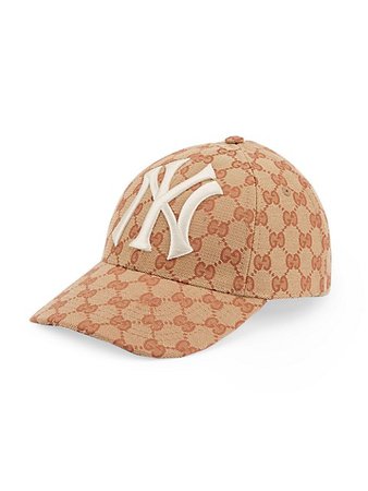 Gucci Baseball Hat With NY Yankees™ Patch | SaksFifthAvenue