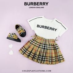 Designer Inspired Baby Girl Outfit Clothes | Toddler designer clothes, Baby clothes girl dresses, Girl outfits