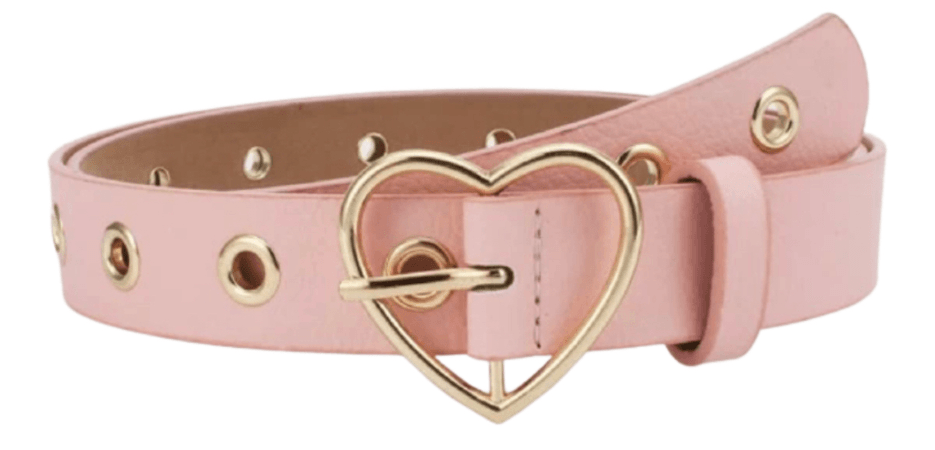 pink gold belt