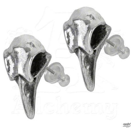 earrings ALCHEMY GOTHIC - Rabeschadel Studs - E359 - Metal-shop.eu
