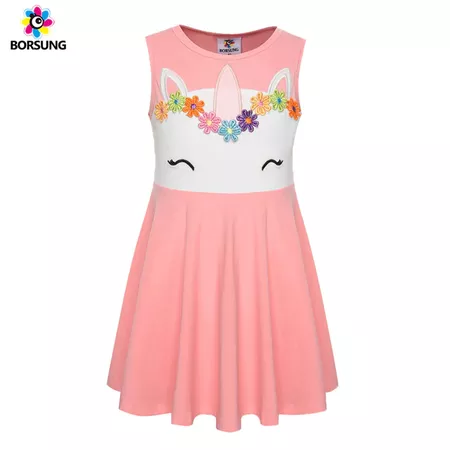 Fancy Baby Girls Unicorn Party Dress Cute Applique Kids Dresses For Girls Christmas Halloween Costume Toddler Girl Clothing 1 6Y on Aliexpress.com | Alibaba Group