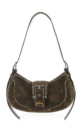 Hobo Brocle Vintage Leather Shoulder Bag By Osoi | Moda Operandi