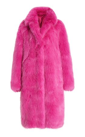 DES_PHEMMES Exclusive Faux-Fur Coat