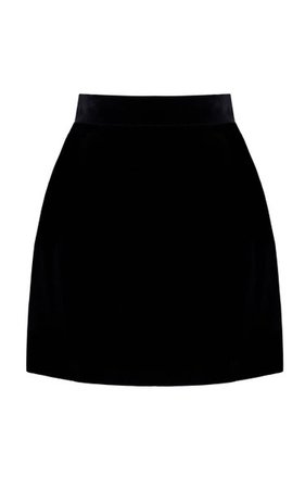 The Persuasion Velvet Mini Skirt By The Vampire's Wife | Moda Operandi
