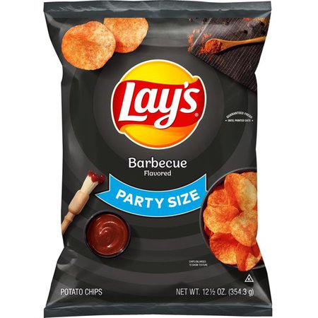 Lay's Potato Chips, Barbecue Flavored, 12.5 oz - Walmart.com