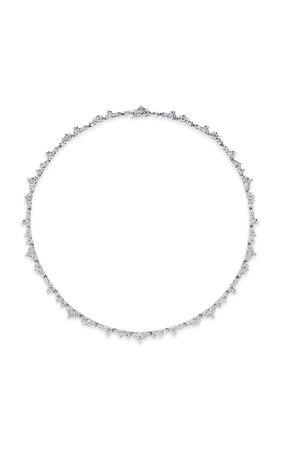 18k White Gold Confetti Necklace By Paul Morelli | Moda Operandi