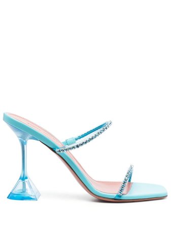 Amina Muaddi Gilda crystal-embellished Sandals - Farfetch