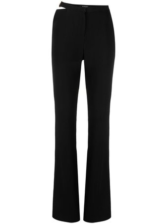 Versace cut-out Flared Trousers - Farfetch pants