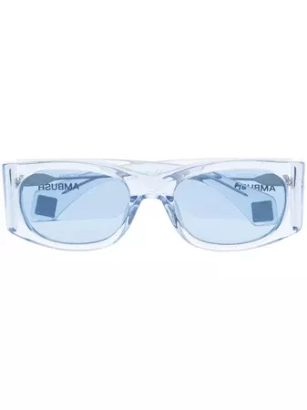 AMBUSH Gaea transparent-frame Sunglasses - Farfetch
