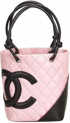 pink black bag Chanel