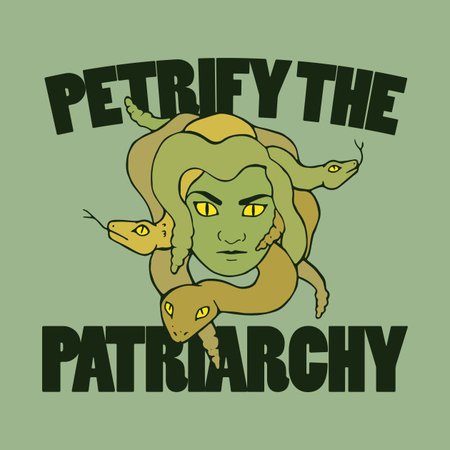 Petrify the Patriarchy - Medusa - Tank Top | TeePublic