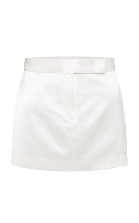 Jacks Cotton-Silk Mini Skirt by Alex Perry | Moda Operandi