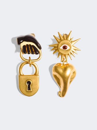 Multi charm earrings - E-SHOP - Ready-to-Wear | Maison Schiaparelli