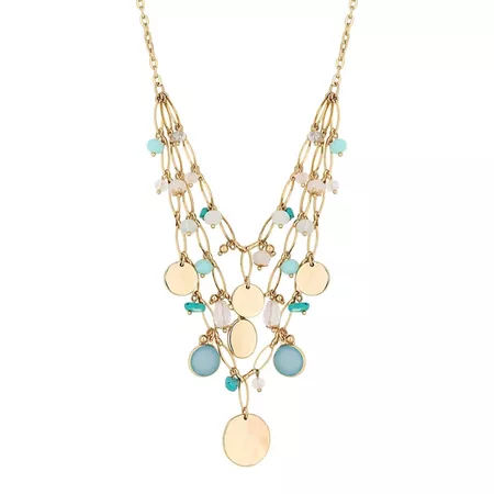 Mood Abalone cluster necklace | Debenhams