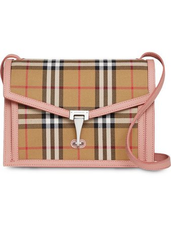 Burberry Small Vintage Check and Leather Crossbody Bag $833 - Buy Online SS19 - Quick Shipping, Price