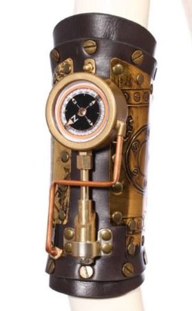 Steampunk Compass Bracelet
