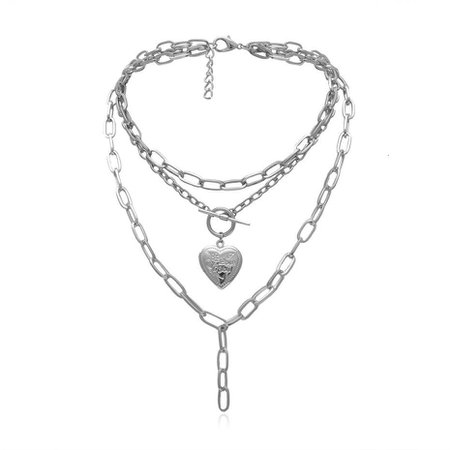 Heart Lock Chain Necklace – Boogzel Apparel