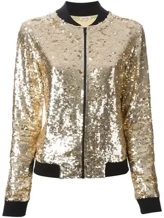 P.A.R.O.S.H. Sequin Bomber Jacket - Farfetch