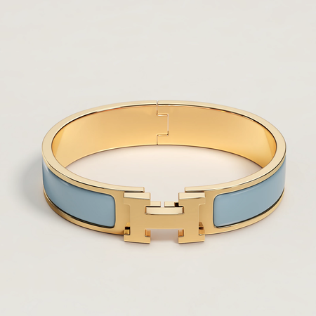 Hermès Clic H bracelet Blue