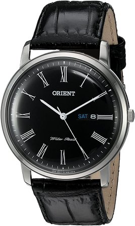 black orient watch