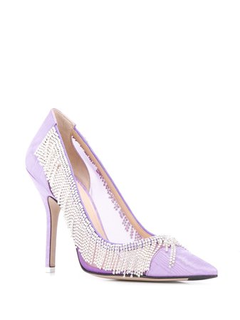 Attico embellished pointed pumps