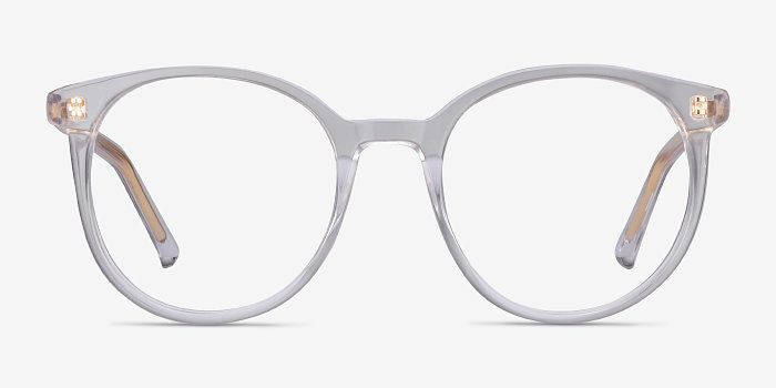Noun - Round Clear Frame Glasses | EyeBuyDirect