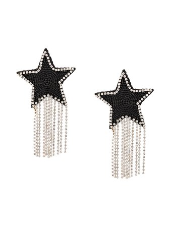 Venessa Arizaga Art Star Clip-On Earrings | Farfetch.com