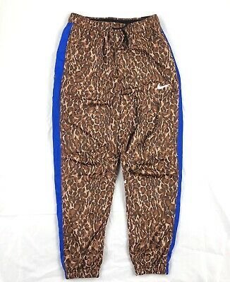 Nike Repel Track Pants Cheetah Print Brown Blue Black