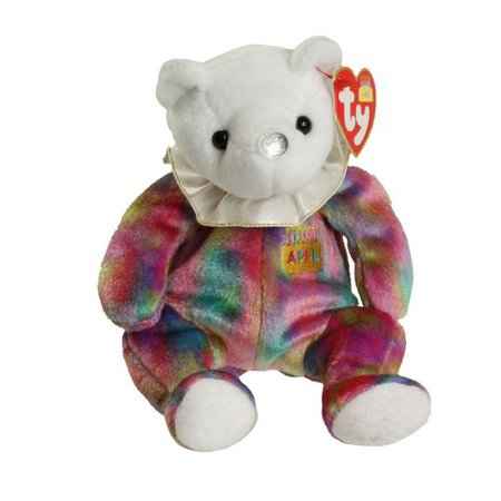 TY Beanie Baby - APRIL the Birthday Bear (7.5 inch): BBToyStore.com - Toys, Plush, Trading Cards, Action Figures & Games online retail store shop sale