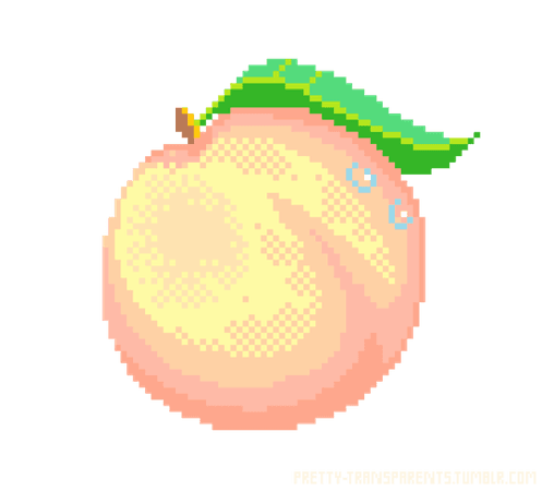 pixel peach