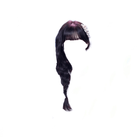 Gemini Kpop black braid hair