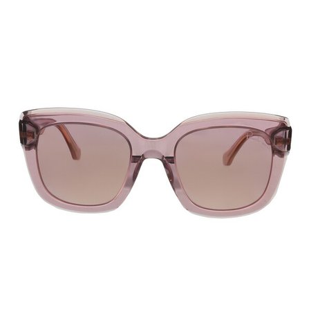 Roberto Cavalli Grosseto Transparent Square Sunglasses