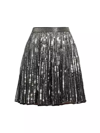 Shop Mac Duggal Separates Sequin Miniskirt | Saks Fifth Avenue