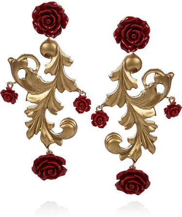 (303) Pinterest rose earring set