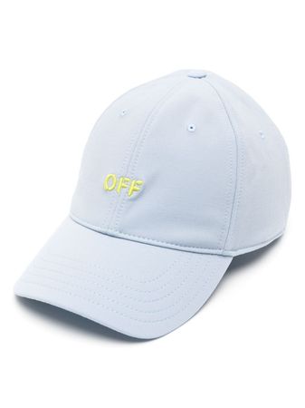 Off-White logo-embroidered Baseball Cap - Farfetch