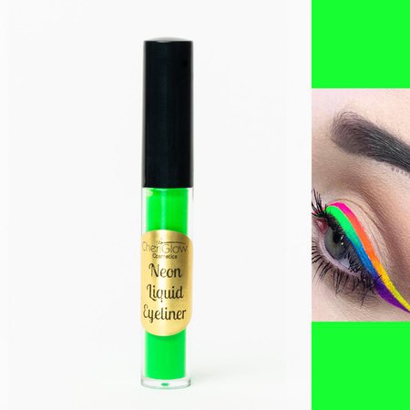 CheriGlowCosmetics Neon Green Eyeliner