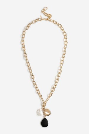 **Wood Pendant Necklace | Topshop