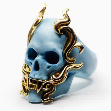 Blue mayla ring macabre gadgets