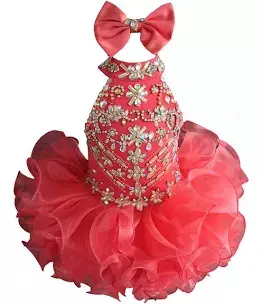 kids cupcake pageant dress red - Google Search