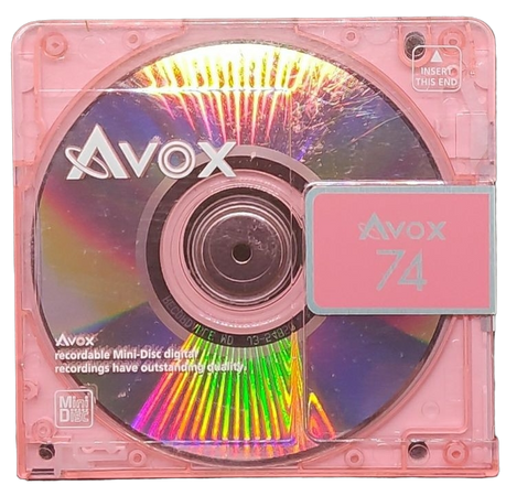 pink CD case