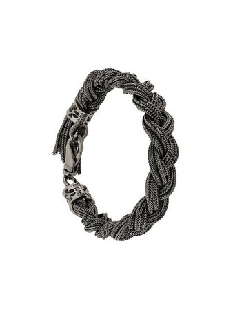 Emanuele Bicocchi braided chain bracelet