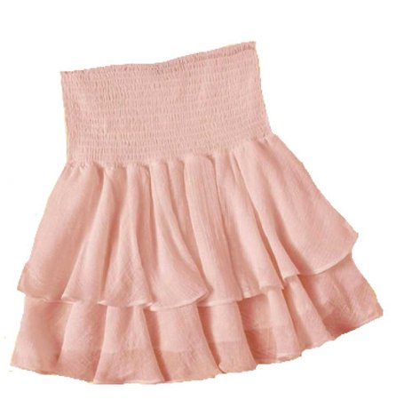 Pink Flowy Skirt