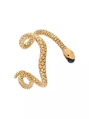 Saint Laurent - bracelet gold snake