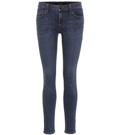 811 mid-rise skinny jeans