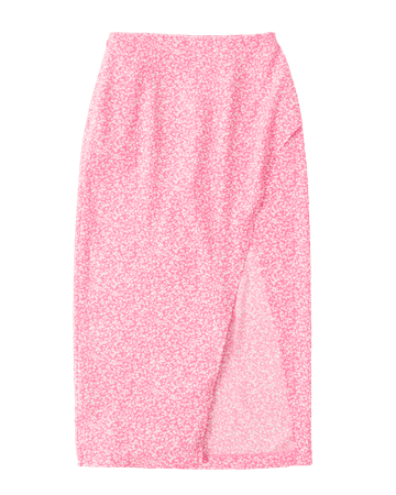 A&F Wrap Midi Skirt