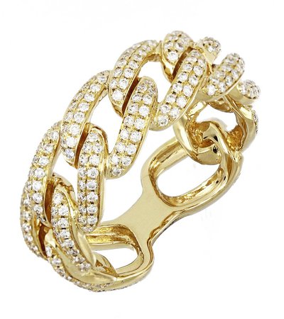 Katharine Miami Chain Diamond Ring